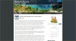 Desktop Screenshot of hawaiipsych.org