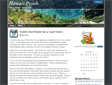 Tablet Screenshot of hawaiipsych.org